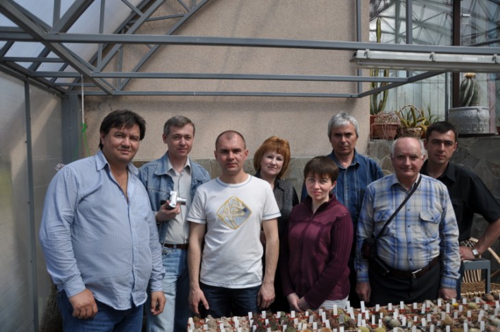 Это уже Луганский кактус клуб, -2010г, в гостях в Донецке.