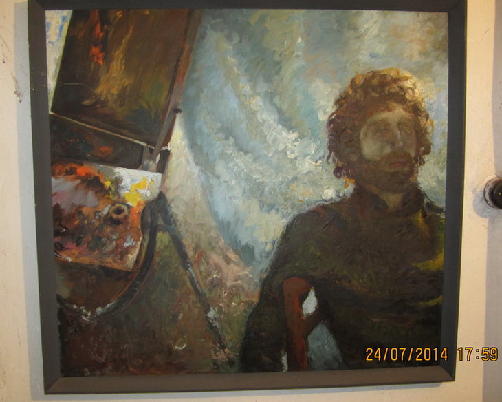 В. Фоменко. Автопортрет. 1983 год.