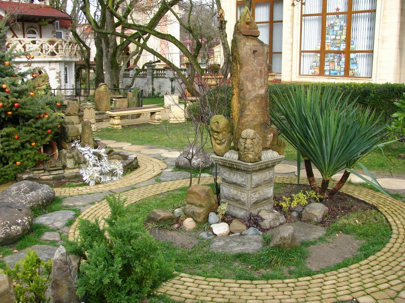 &quot;Старый парк&quot; в Кабардинке (Краснодарский край, РФ)
