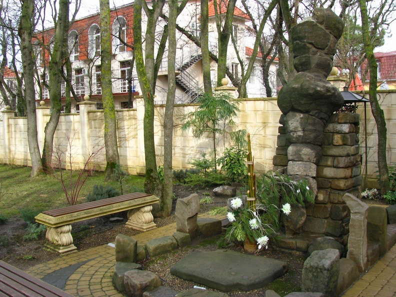 &quot;Старый парк&quot; в Кабардинке (Краснодарский край, РФ