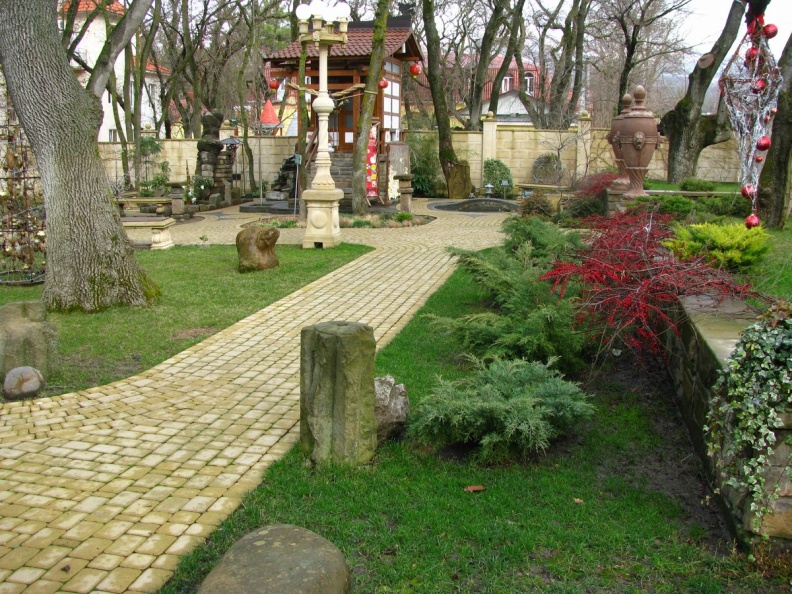&quot;Старый парк&quot; в Кабардинке (Краснодарский край, РФ