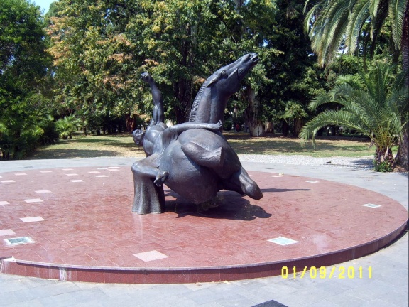 Сухумский ботанический сад  (Абхазия) 2009,2011