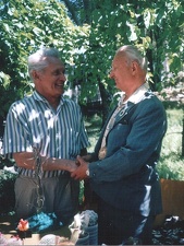 Юрий Афанасьевич Шинкаренко (Москва) и Анатолий Демидович Балабащенко (Одесса) 2002 г.