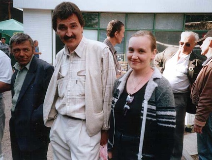 Виктор Федюкин (Киев) и Юлия Никитенко (Донецк) 2003 г.