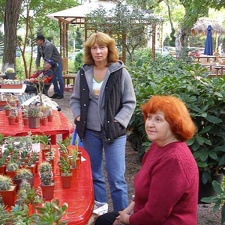 Ольга Ермак с мамой (Одесса) 2006 