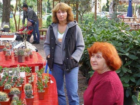 Ольга Ермак с мамой (Одесса) 2006 