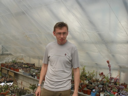 Петр Лапшин (г. Москва) в теплице Е. Ивановой 2009 