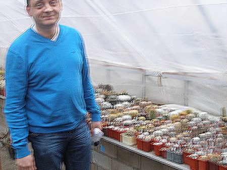 Андрей Огранович (octopus)  (Львов) в теплице Е.Ивановой 2009