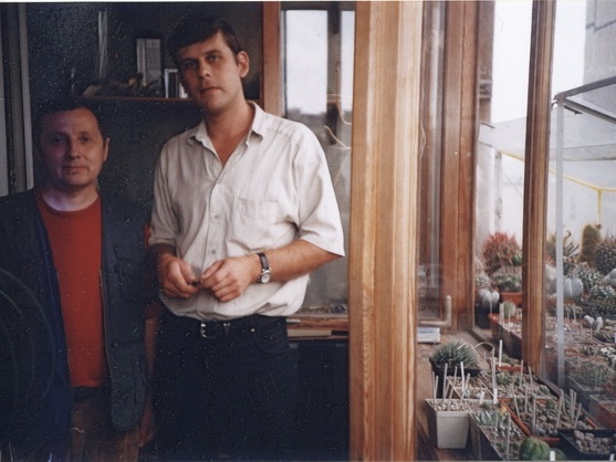 В.М. Павлик в гостях у Евгения Лыскова (Garm) (Киев) 2005 