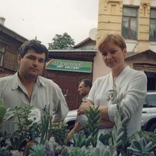 Андрей Вус (Skeptyk) (Львов) и Елена Иванова (Ivelena) (Киев) 2003