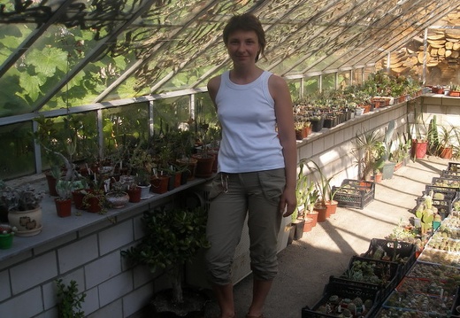 Наталья Герасимова (Минск, Беларусь) в теплице Е. Ивановой 2009 