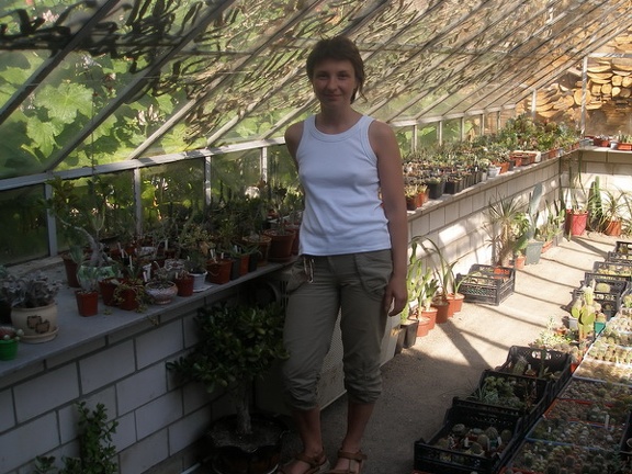 Наталья Герасимова (Минск, Беларусь) в теплице Е. Ивановой 2009 