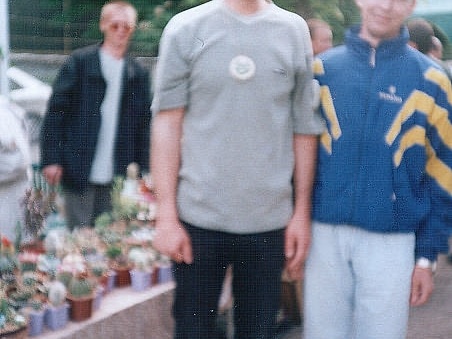 Евгений Лысков (Garm) и Сергей Чеховский (Киев) 2003 