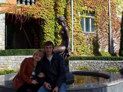 Евгений Зозуля  (Женя) с женой (г. Фастов, Киевская обл.) 2008 