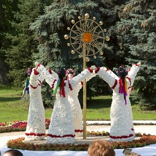 Городская выставка цветов, август 2008