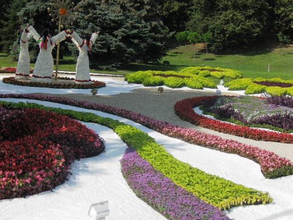 Городская выставка цветов, август 2008