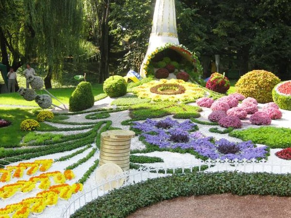 Городская выставка цветов, август 2008
