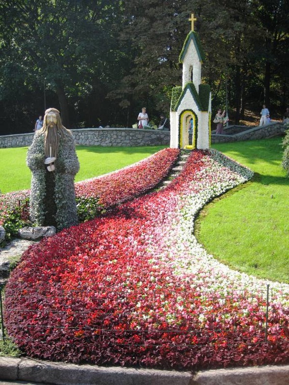 Городская выставка цветов, август 2008