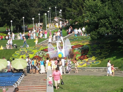 Городская выставка цветов, август 2008