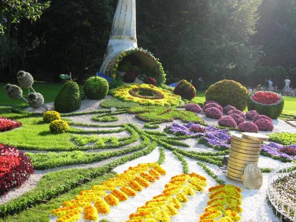 Городская выставка цветов, август 2008