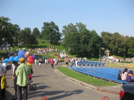 Городская выставка цветов, август 2008