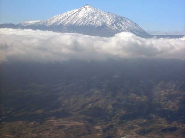 teide tak vygledit iz samaliota