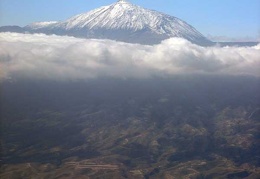 teide tak vygledit iz samaliota