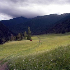 Поездка Анны Емельяновой на Алтай, июль 2009