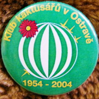 Значок клуба кактусистов в Остраве, Чехия
