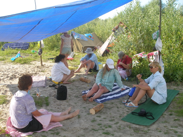 Поход на байдарках по р.Сейм, июль 2009