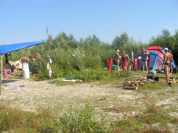 Поход на байдарках по р.Сейм, июль 2009