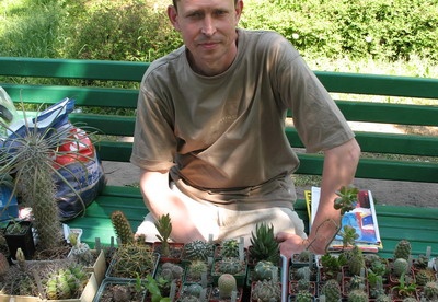 Выставка май 2007 (1866 відвідувань) Сергей Чеховский в боевой готовности
Фото Алексея Во... Выставка май 2007