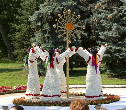 Городская выставка цветов, август 2008