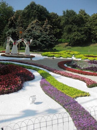 Городская выставка цветов, август 2008