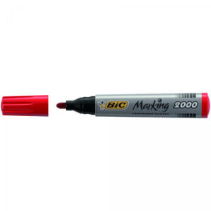 Маркер перманентний Bic Marking 2000 червоний
