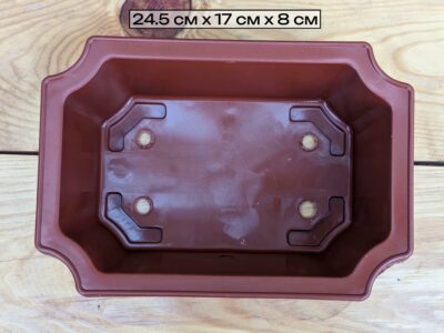 Бонсай плошка, горщик. 24,5x17x8см - Зображення 3
